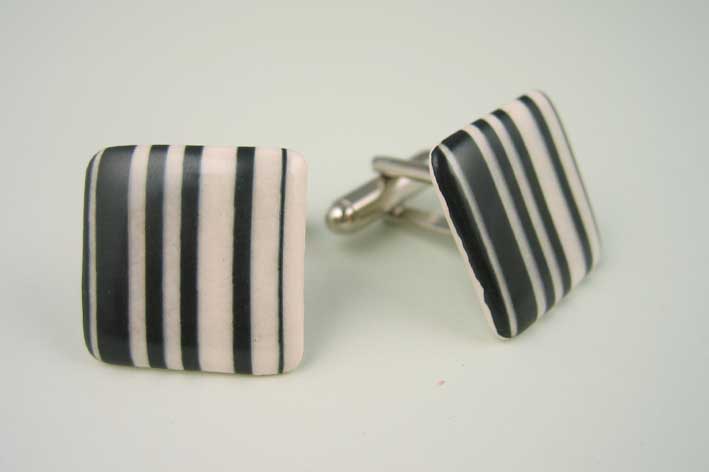 Barcode cufflinks