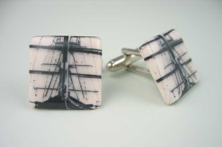 Cutty Sark Mast cufflinks