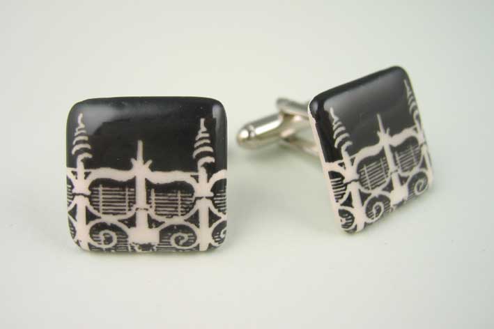 View Spiral Railing cufflinks