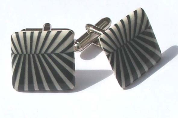 Sunburst cufflinks