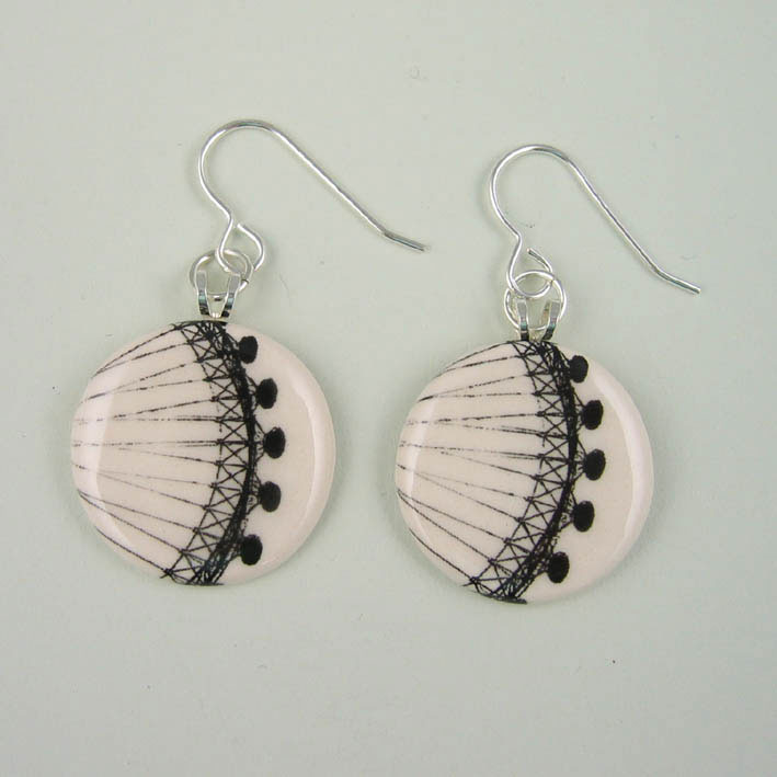 London Eye dangly earrings