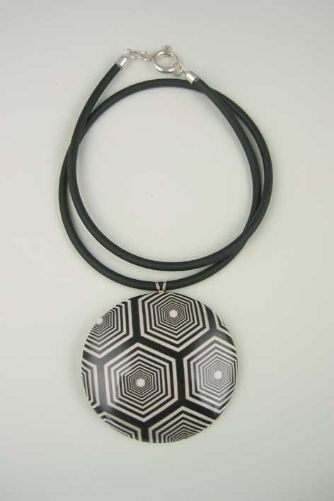 View Hexagons pendant